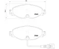 Sada brzdovch destiek BREMBO ‐ BRE P85126X