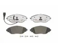 BREMBO Sada brzdovch destiek BREMBO XTRA LINE BRE P 85 131X, BRE P85131X