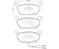 Sada brzdovch destiek BREMBO ‐ BRE P85137X