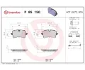 BREMBO Sada brzdovch destiek BREMBO XTRA LINE ‐ BRE P85150X