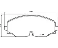 Sada brzdovch destiek BREMBO ‐ BRE P85176