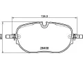 Sada brzdovch destiek BREMBO ‐ BRE P85195