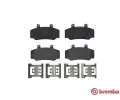 BREMBO Sada brzdovch destiek - kotouov brzda BRE P86006, P 86 006