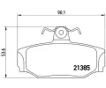 Sada brzdovch destiek BREMBO ‐ BRE P86009