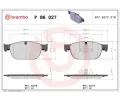 Sada brzdovch destiek BREMBO ‐ BRE P86027
