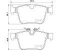 BREMBO Sada brzdovch destiek ‐ BRE P86029