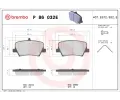 Sada brzdov�ch desti�ek&nbsp;BREMBO&nbsp;&dash;&nbsp;BRE P86032E