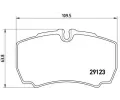 BREMBO Sada brzdovch destiek - kotouov brzda ‐ BRE PA6023