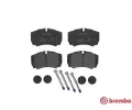 BREMBO Sada brzdovch destiek - kotouov brzda BRE PA6023, P A6 023