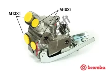 BREMBO Regul�tor brzdn� s�ly BRE R61015, R 61 015