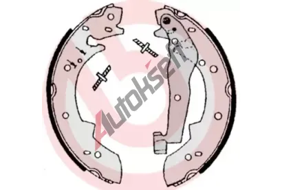 BREMBO Sada brzdovch elist BRE S06504, S 06 504