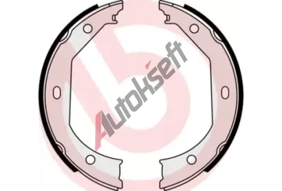 BREMBO Sada brzdovch elist - parkovac brzda BRE S06509, S 06 509