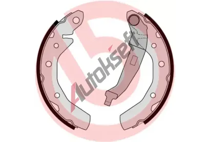 BREMBO Sada brzdovch elist BRE S10517, S 10 517