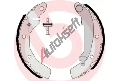 BREMBO Sada brzdovch elist BRE S15501, S 15 501
