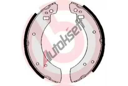 BREMBO Sada brzdovch elist BRE S24502, S 24 502