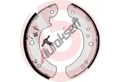 BREMBO Sada brzdovch elist BRE S24512, S 24 512