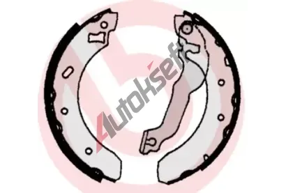 BREMBO Sada brzdovch elist BRE S24521, S 24 521