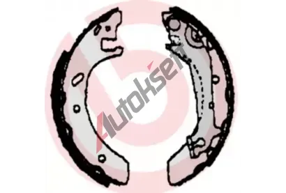BREMBO Sada brzdovch elist BRE S24525, S 24 525