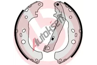BREMBO Sada brzdovch elist BRE S24534, S 24 534