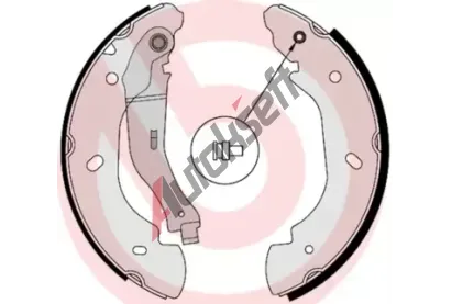 BREMBO Sada brzdovch elist BRE S24538, S 24 538