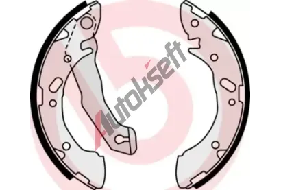 BREMBO Sada brzdovch elist BRE S30503, S 30 503