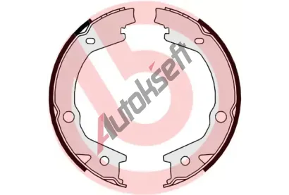 BREMBO Sada brzdovch elist parkovac brzdy BRE S30530, S 30 530