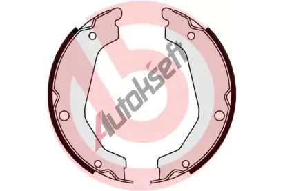 BREMBO Sada brzdovch elist parkovac brzdy BRE S30531, S 30 531