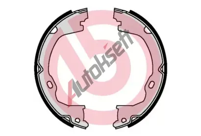BREMBO Sada brzdovch elist parkovac brzdy BRE S 37 508, BRE S37508