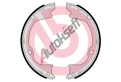 BREMBO Sada brzdovch elist parkovac brzdy BRE S37510, S 37 510