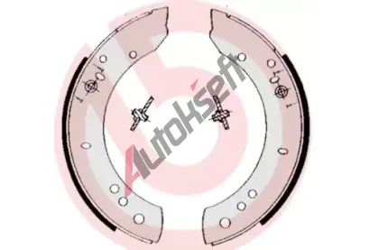 BREMBO Sada brzdovch elist BRE S44502, S 44 502