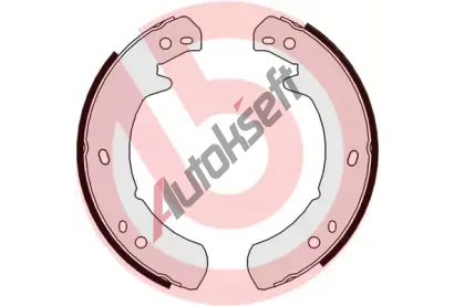 BREMBO Sada brzdovch elist parkovac brzdy BRE S44507, S 44 507