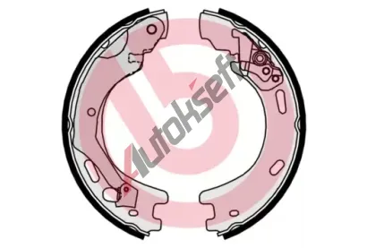 BREMBO Sada brzdových čelistí parkovací brzdy BRE S44509, S 44 509  BREMBO Sada brzdových čelistí parkovací brzdy BRE S44509, S 44 509