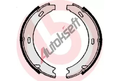 BREMBO Sada brzdovch elist - parkovac brzda BRE S50508, S 50 508
