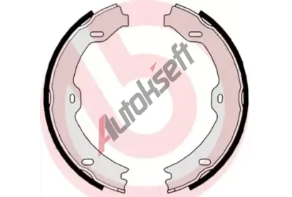 BREMBO Sada brzdovch elist - parkovac brzda BRE S50519, S 50 519