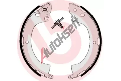 BREMBO Sada brzdovch elist BRE S54506, S 54 506