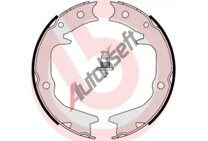 BREMBO Sada brzdovch elist parkovac brzdy BRE S54519, S 54 519