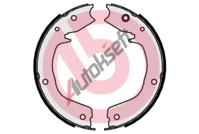 BREMBO Sada brzdovch elist parkovac brzdy BRE S54524, S 54 524