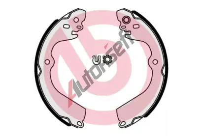 BREMBO Sada brzdovch elist BRE S56548, S 56 548