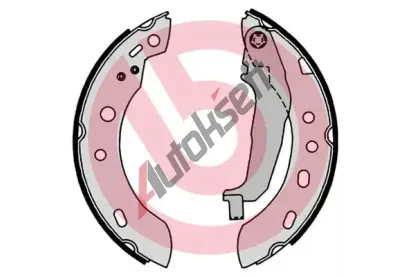 BREMBO Sada brzdovch elist BRE S 56 551, BRE S56551