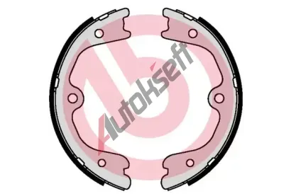 BREMBO Sada brzdovch elist parkovac brzdy BRE S 56 552, BRE S56552