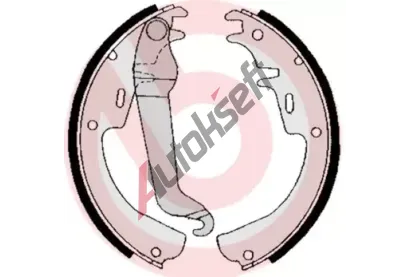 BREMBO Sada brzdovch elist BRE S 59 504, BRE S59504