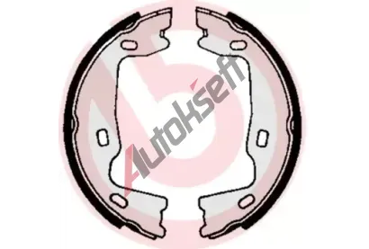 BREMBO Sada brzdovch elist - parkovac brzda BRE S59521, S 59 521