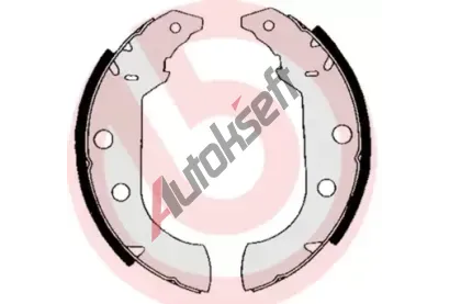BREMBO Sada brzdovch elist BRE S61517, S 61 517