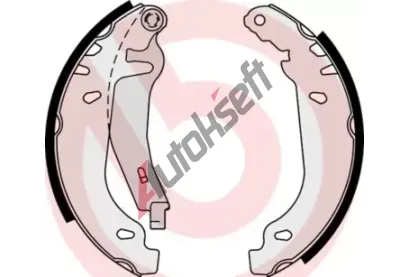 BREMBO Sada brzdovch elist BRE S61539, S 61 539