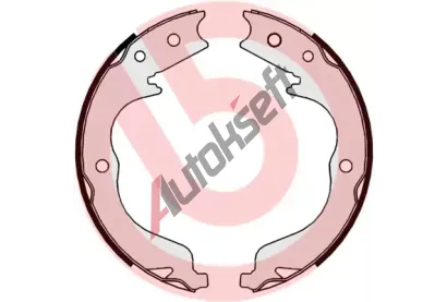 BREMBO Sada brzdovch elist parkovac brzdy BRE S61542, S 61 542