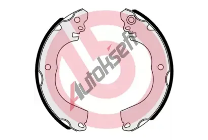 BREMBO Sada brzdovch elist BRE S61543, S 61 543