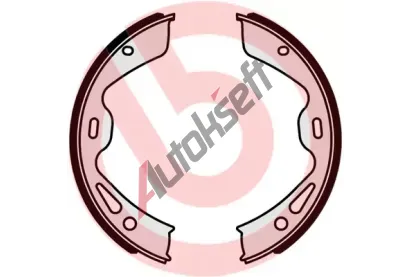 BREMBO Sada brzdovch elist parkovac brzdy BRE S65504, S 65 504
