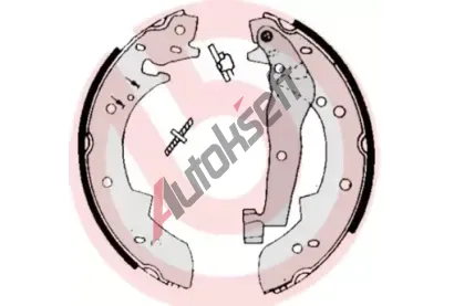 BREMBO Sada brzdovch elist BRE S68505, S 68 505