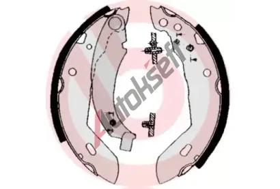 BREMBO Sada brzdovch elist BRE S68518, S 68 518