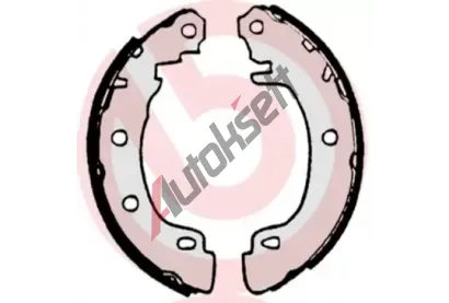 BREMBO Sada brzdovch elist BRE S68522, S 68 522